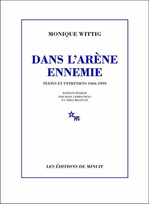 ebook cover of Dans l'arène ennemie, by Monique Wittig