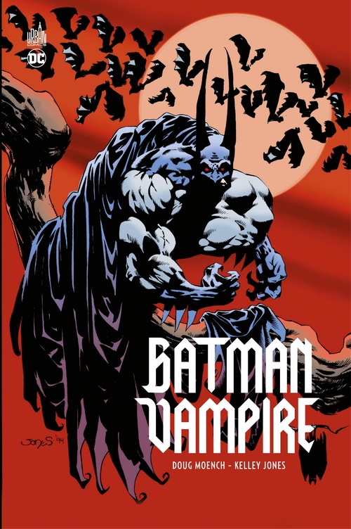 Couverture ebook de Batman Vampire, de Doug Moench, Jones