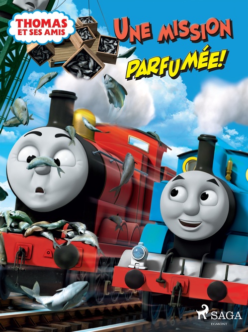 Couverture ebook de Thomas et ses amis - Une mission parfumée !, de Mattel