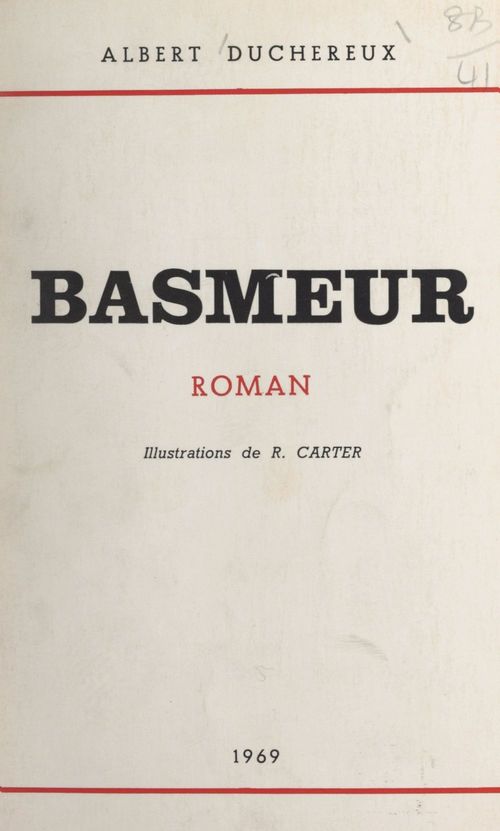 Couverture ebook de Basmeur, de Albert Duchereux