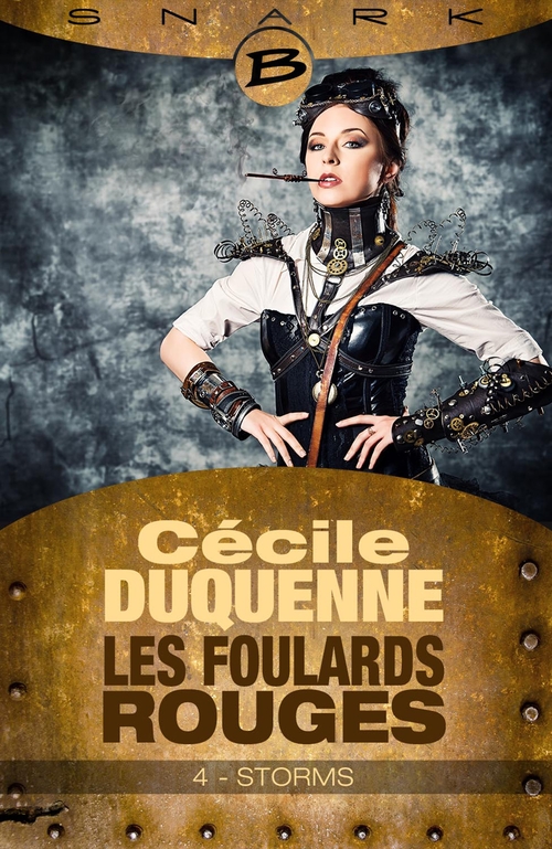 Couverture ebook de Les Foulards rouges - Saison 1, T1 : Storms - Épisode 4, de Cécile Duquenne