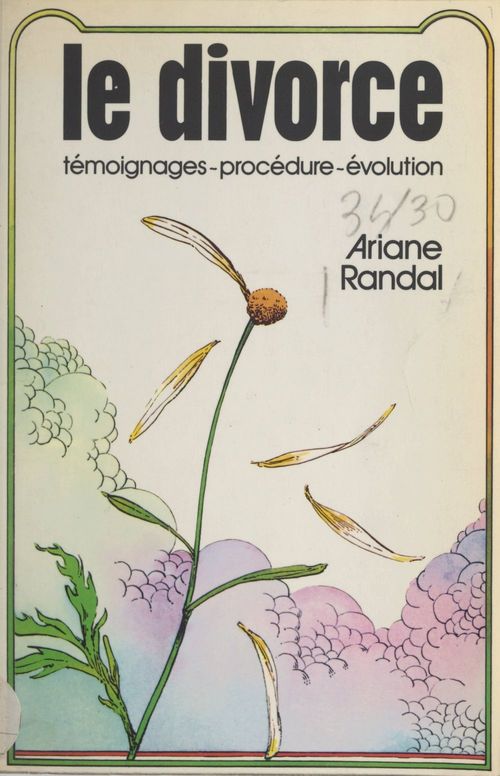 Couverture ebook de Le divorce, de Ariane Randal