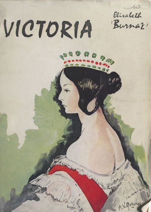 ebook cover of Les jeunes amours de la Reine Victoria, by Elisabeth Burnat