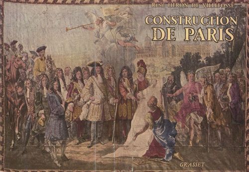 Couverture ebook de Construction de Paris, de Rene Heron De Villefosse