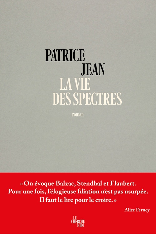 Couverture ebook de La vie des spectres, de Patrice Jean