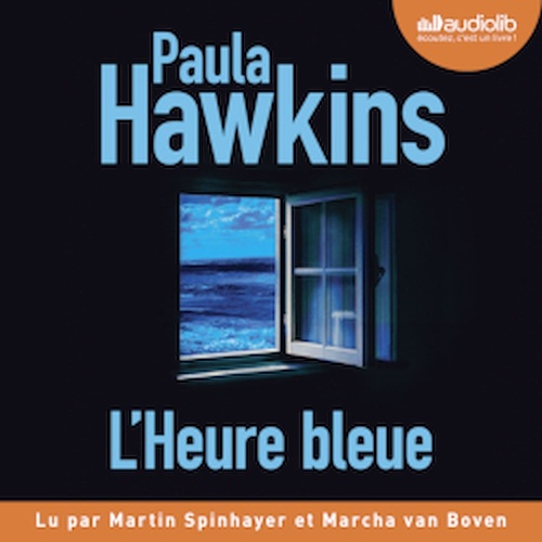 audiobook cover of L'Heure bleue, by Paula Hawkins