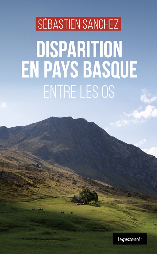 Couverture ebook de Disparition en Pays Basque : Entre les os, de Sébastien Sanchez