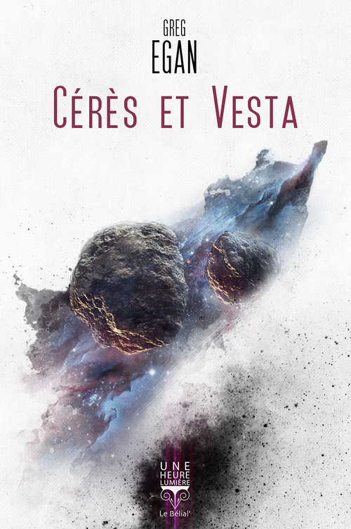 ebook cover of Cérès et Vesta, by Greg Egan