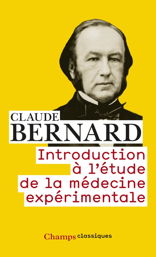 ebook cover of Introduction à l'étude de la médecine expérimentale, by Claude Bernard