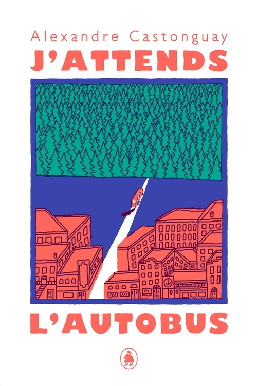 Couverture ebook de J'attends l'autobus, de Alexandre Castonguay