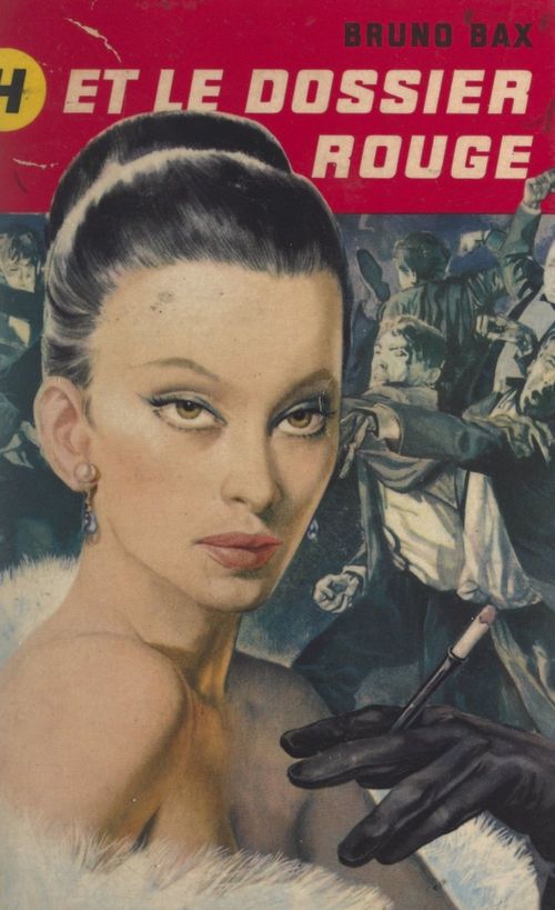 ebook cover of H et le dossier rouge, by Bruno Bax