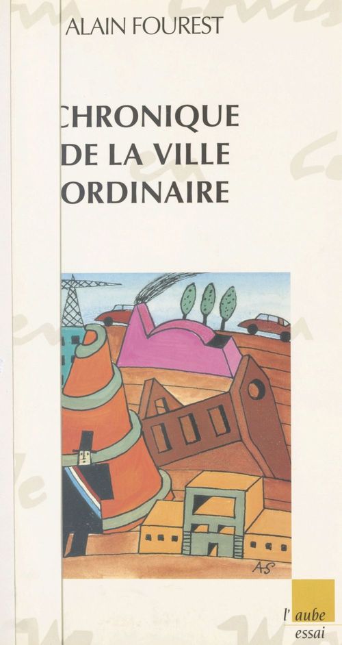 Couverture ebook de Chronique de la ville ordinaire, de Fourest A