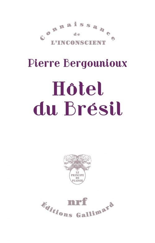 Couverture ebook de Hôtel du Brésil, de Pierre Bergounioux