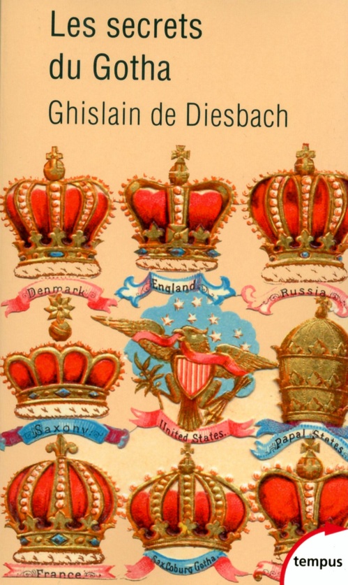 ebook cover of Les secrets du Gotha, by Ghislain de Diesbach