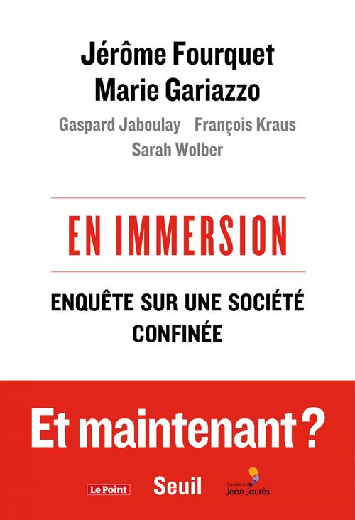 ebook cover of En immersion, by Jérôme Fourquet, Marie Gariazzo, Gaspard Jaboulay, François Kraus, Sarah Wolber