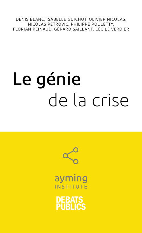 Couverture ebook de Le génie de la crise - Ayming Institute n°6, de Hervé Amar
