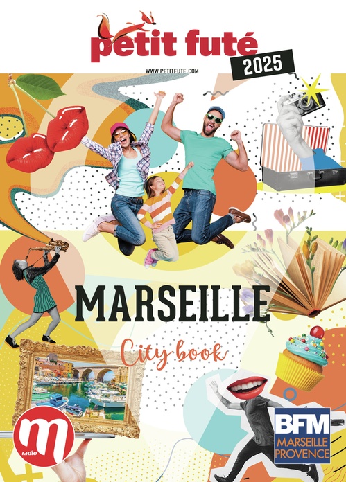 Couverture ebook de Guide Marseille 2025 Petit Futé, de Auzias, Labourdette