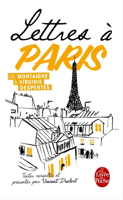 Couverture ebook de Lettres à Paris, de Collectif