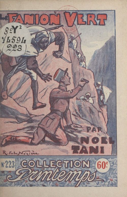Couverture ebook de Le fanion vert, de Noel Tani