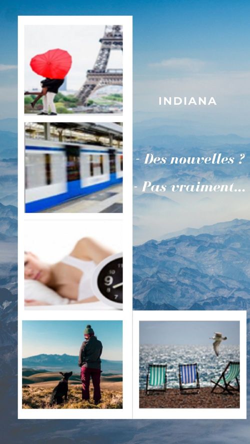 Couverture ebook de - Des nouvelles ? - Pas vraiment..., de Indiana