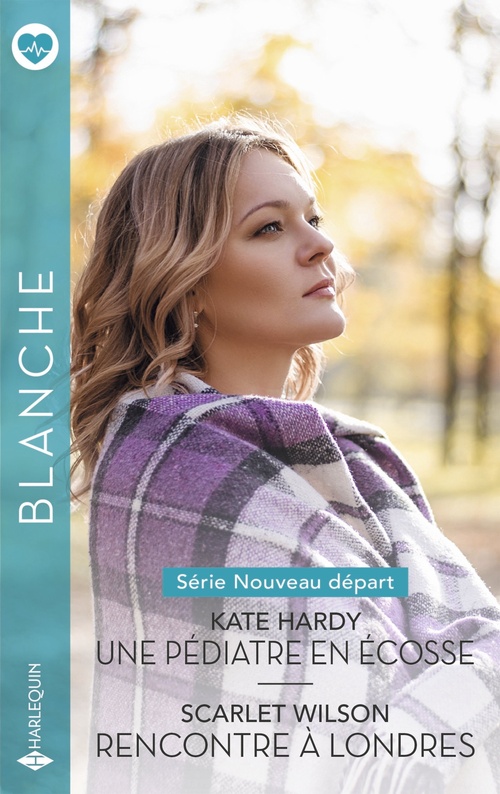 Couverture ebook de Une pédiatre en Écosse - Rencontre à Londres, de Kate Hardy, Scarlet Wilson