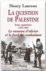 ebook cover of La Question de Palestine, tome 4, by Henry Laurens
