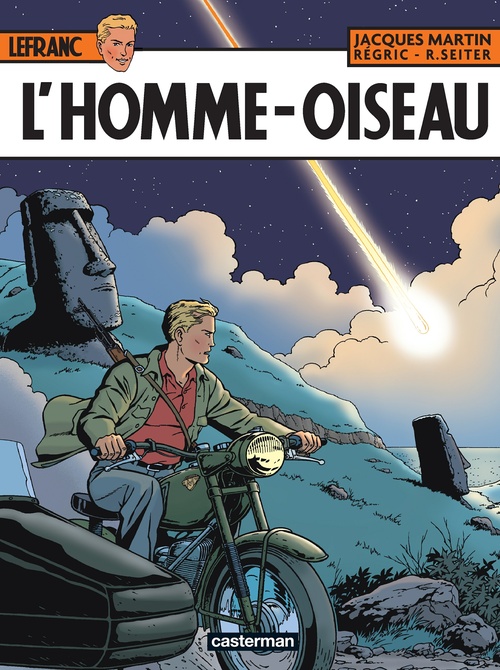 Couverture ebook de Lefranc (Tome 27) - L'homme-oiseau, de Jacques Martin, Régric, Roger Seiter