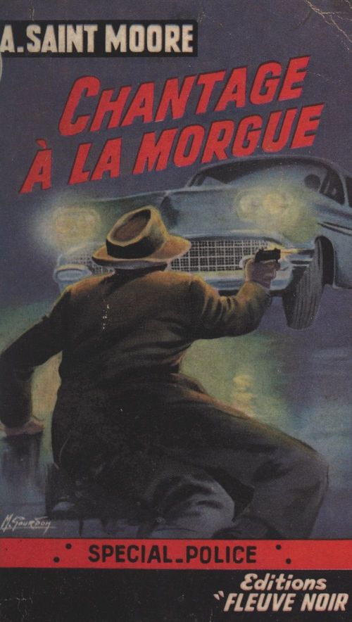 Couverture ebook de Chantage à la morgue, de Adam Saint-Moore