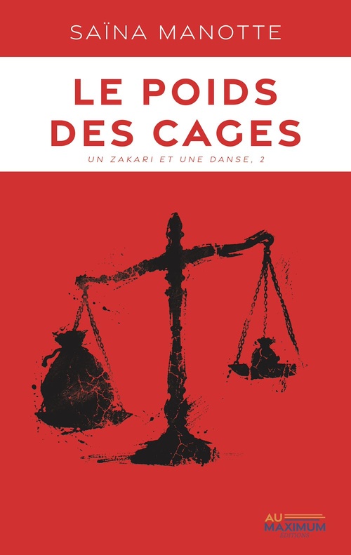 ebook cover of Le poids des cages, by Saïna Manotte