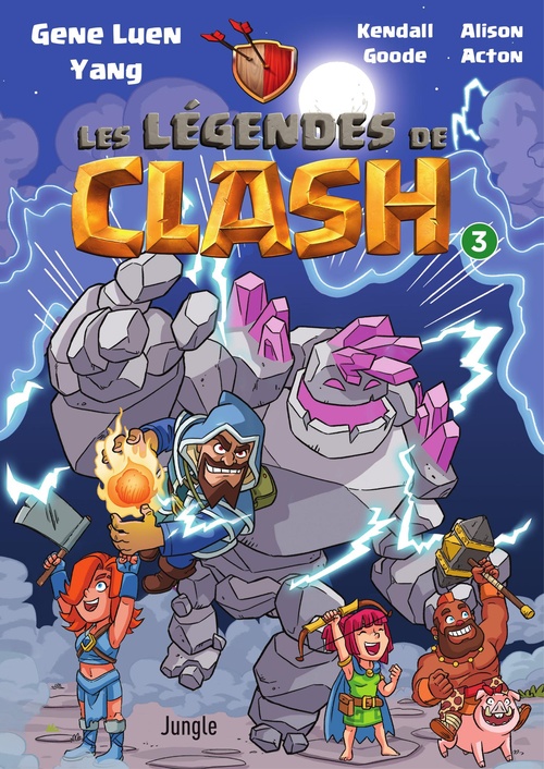ebook cover of Les légendes de Clash - Tome 3, by Gene Luen Yang