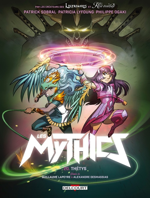 ebook cover of Les Mythics T20 - Thétys, by Patrick Sobral
