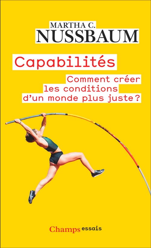 ebook cover of Capabilités. Comment créer les conditions d'un monde plus juste ?, by Martha Nussbaum