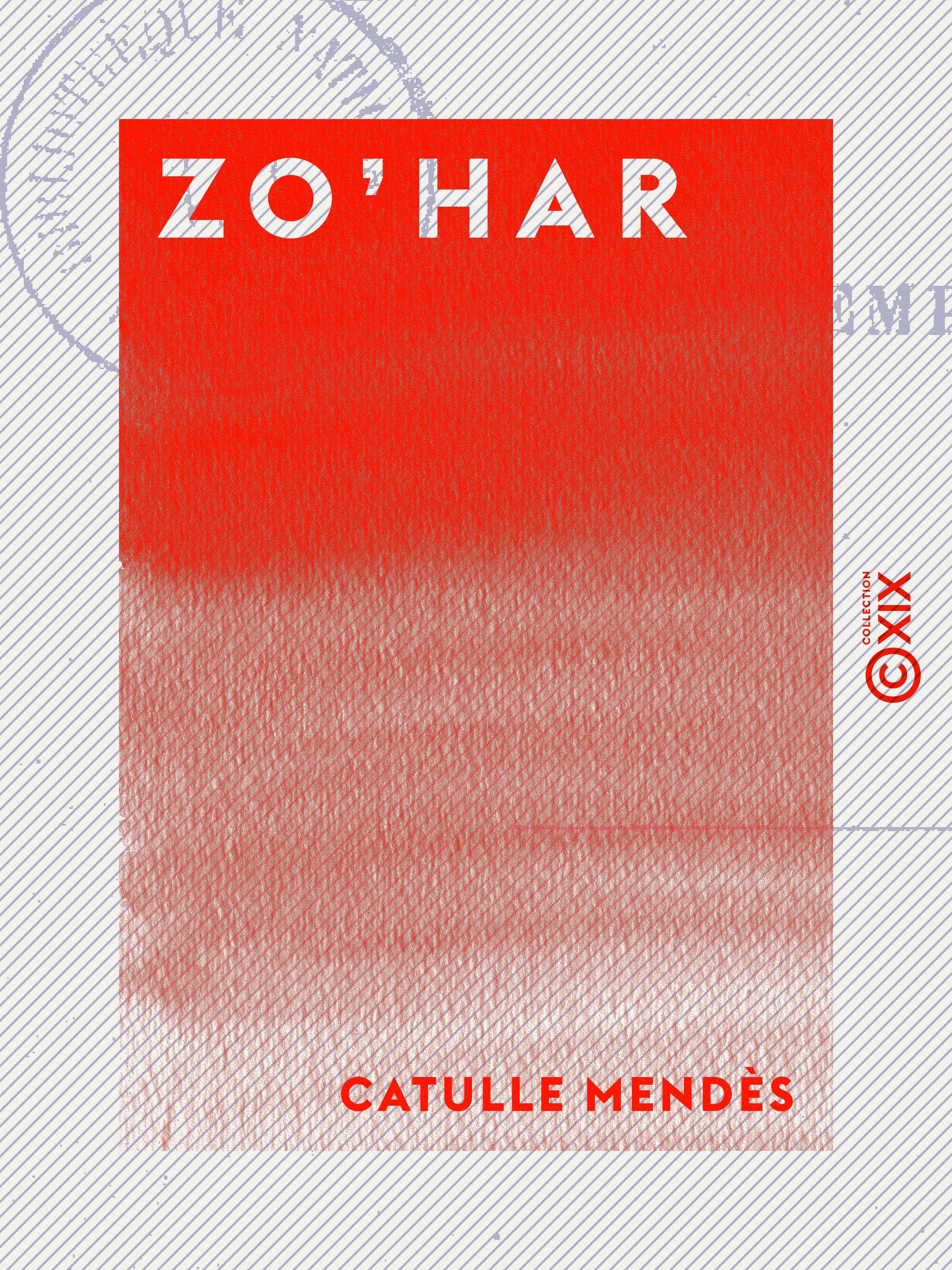 ebook cover of Zo'har, by Catulle Mendes
