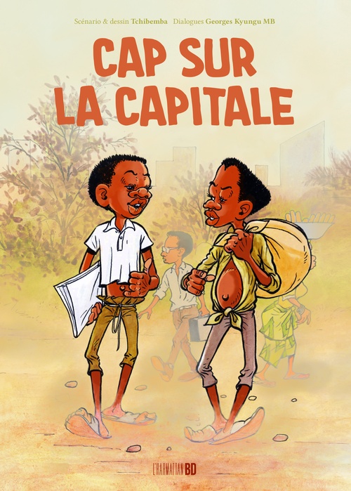 Couverture ebook de Cap sur la capitale, de Tchibemba