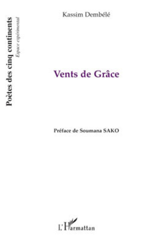 Couverture ebook de Vents de Grâce, de Kassim Dembélé