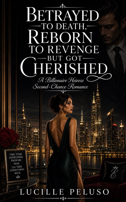 Couverture ebook de Betrayed to Death, Reborn to Revenge but got Cherished, de Lucille Peluso