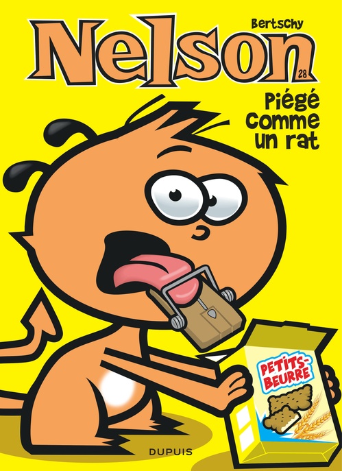 Couverture ebook de Nelson - Tome 28 - Piégé comme un rat, de Bertschy