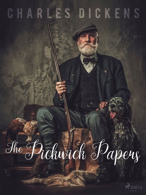 ebook cover of The Pickwick Papers, by Charles Dickens