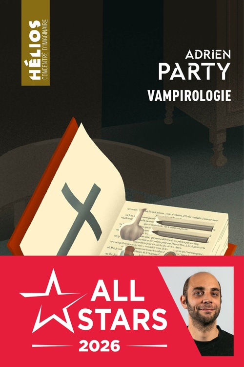 Couverture ebook de Vampirologie, de Adrien Party