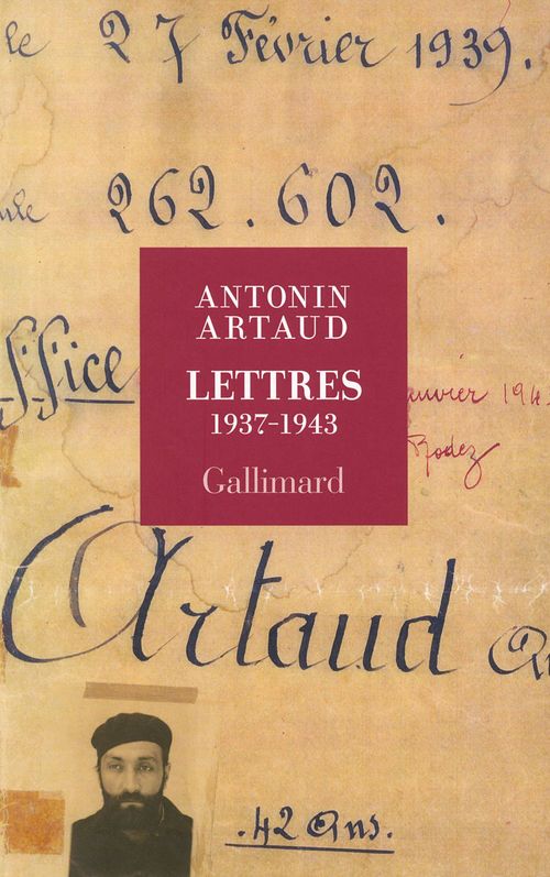 ebook cover of Lettres 1937-1943, by Antonin Artaud