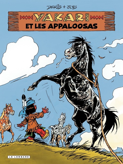ebook cover of Yakari - Tome 31 - Yakari et les appaloosas, by Job, Derib