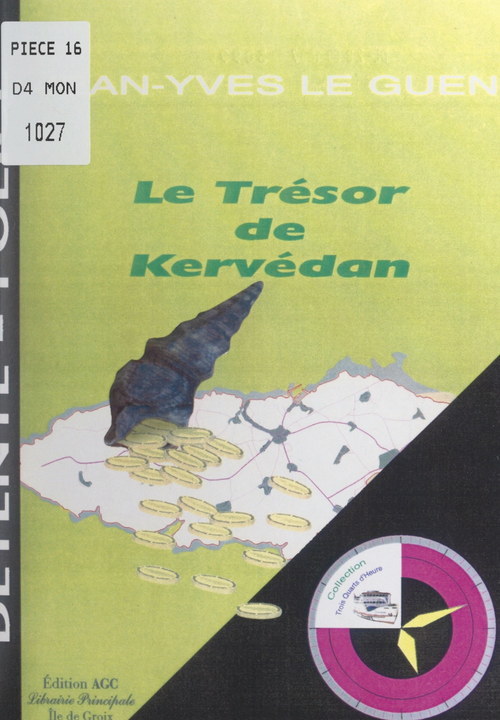 Couverture ebook de Le trésor de Kervédan, de Jean-Yves Le Guen