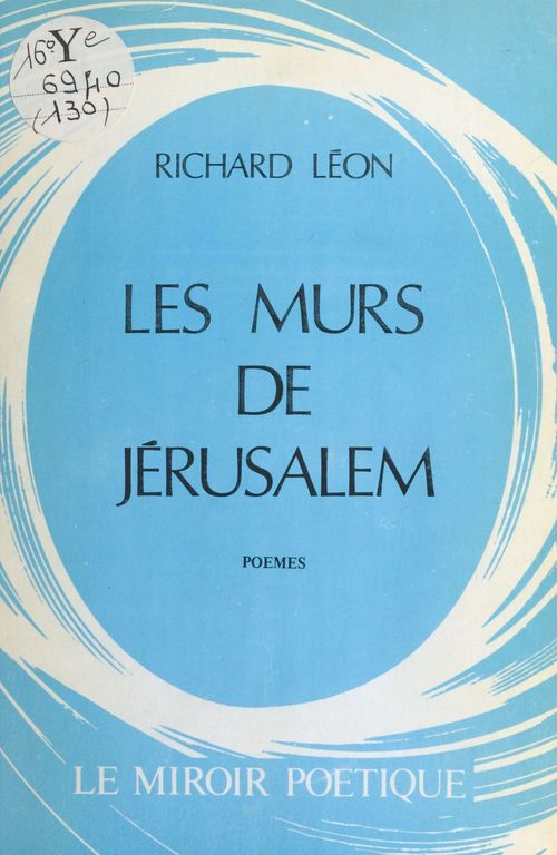 ebook cover of Les Murs de Jérusalem, by Richard Leon