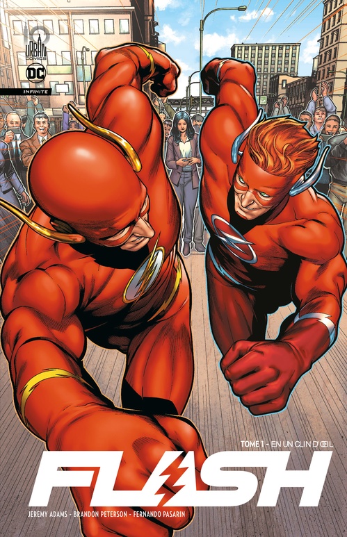 ebook cover of Flash Infinite tome 1, by Jeremy Adams