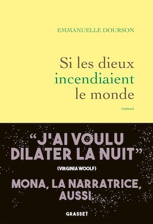 ebook cover of Si les dieux incendiaient le monde, by Emmanuelle Dourson