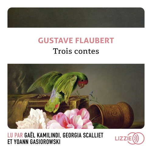 Couverture audiobook de Trois contes, de Gustave Flaubert