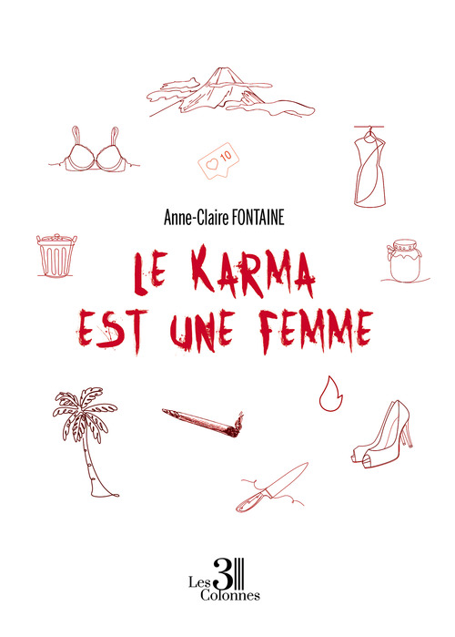 ebook cover of Le Karma est une femme, by Anne-Claire Fontaine