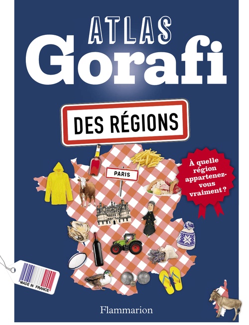 Couverture ebook de Atlas Gorafi des régions, de Jean-françois Buissière