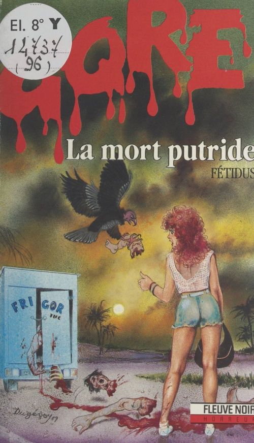 Couverture ebook de La mort putride, de Fetidus