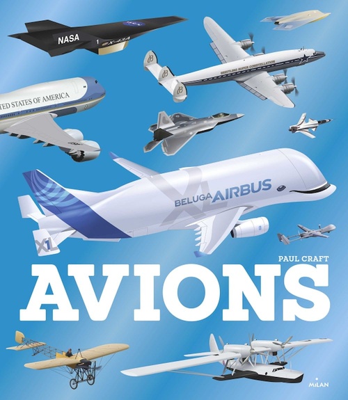 Couverture ebook de Avions, de Aymeric Jeanson